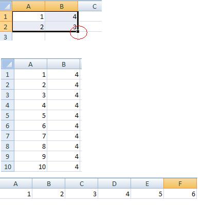 Excel - Autofill